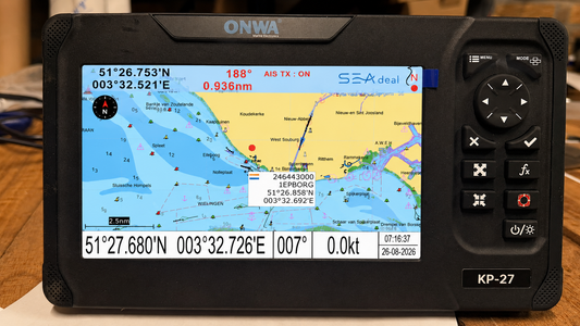 KP-27A Chartplotter with integrated AIS transceiver