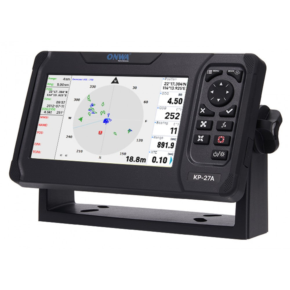 KP-27A Kartenplotter mit integriertem AIS-Sender & -Empfänger