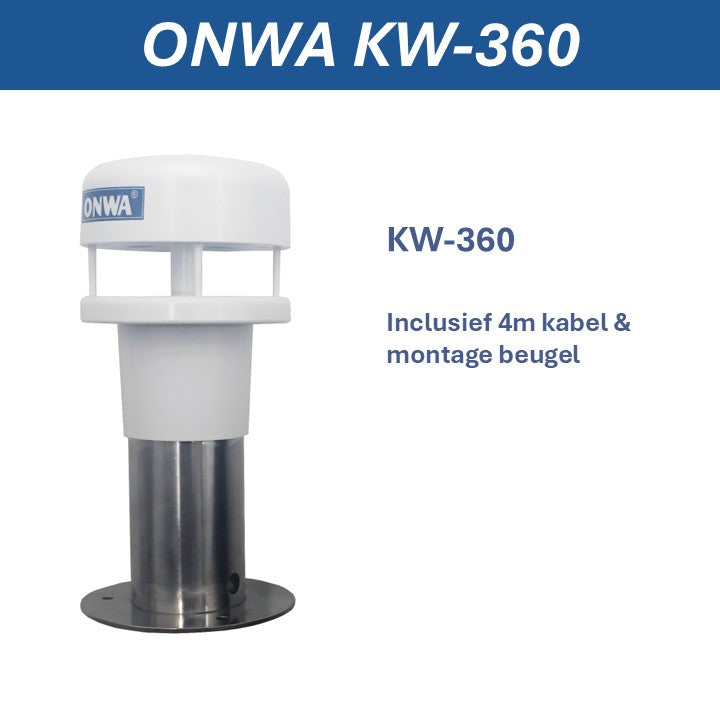 KW-360 Ultrasoon windmeter Anemomenter