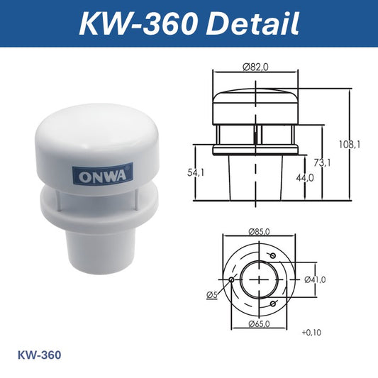 KW-360 Ultraschall-Windmesser Anemomenter