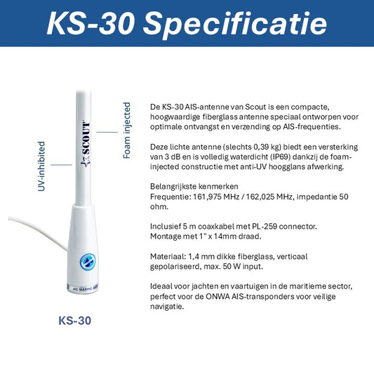KS-30 AIS-Antenne